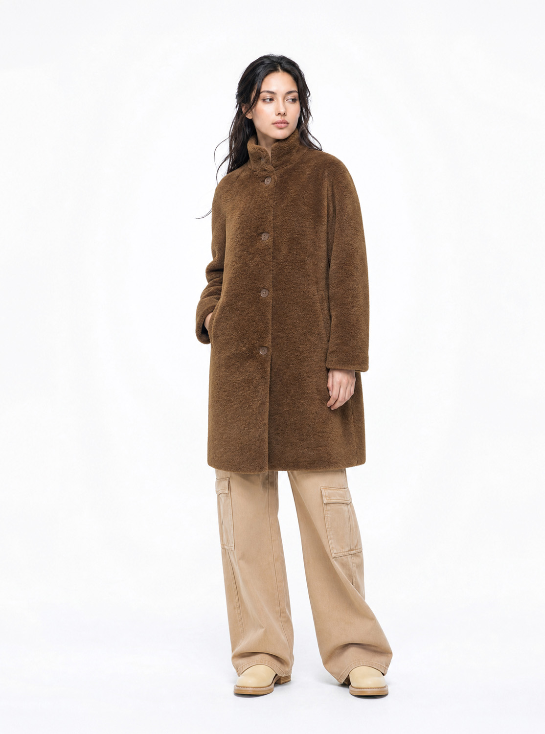 abrigo-peluche-mujer-linda-marron-donjaz-1