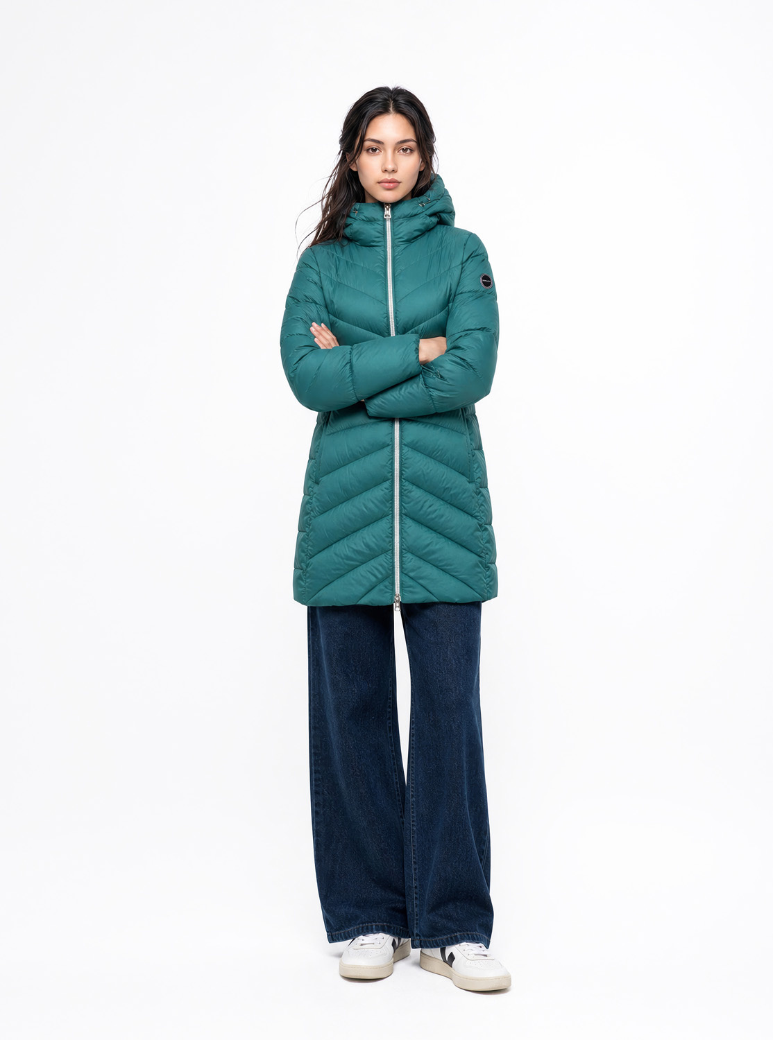 acolchado-capucha-mujer-ainise-verde-donjaz-1
