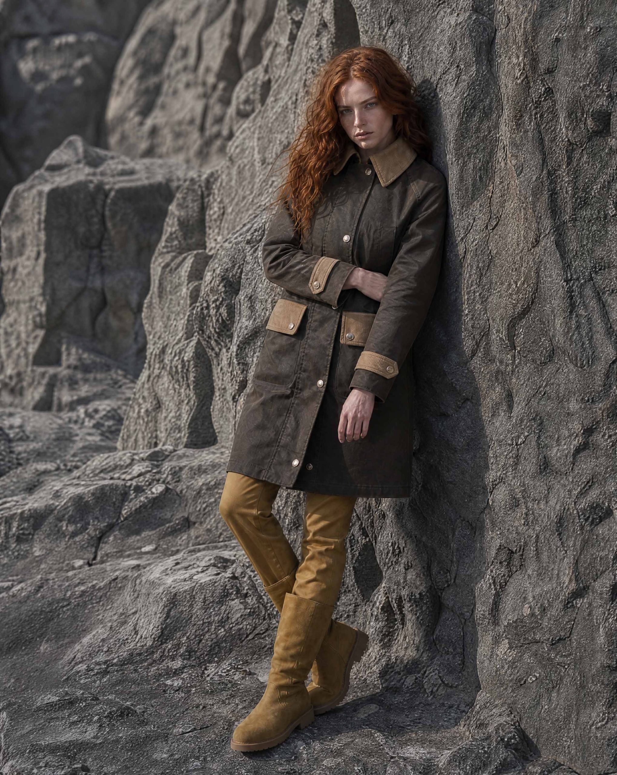 PANSY parka-combinada-marron-pansy-donjaz
